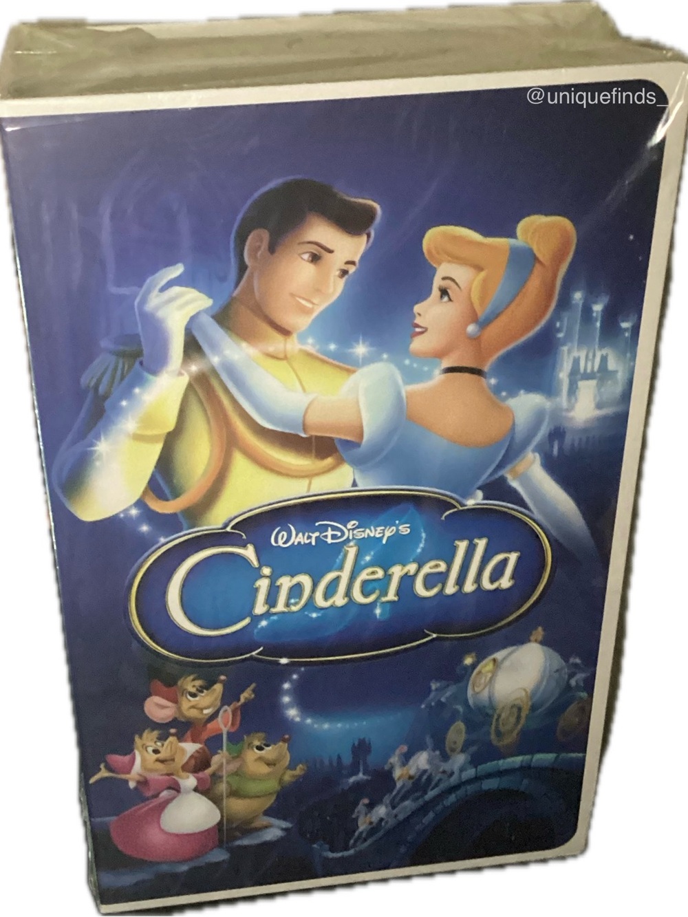 1 Disney VHS Cinderella Blanket